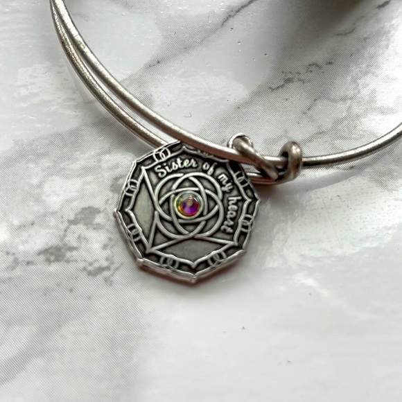 Alex and Ani “Sister of my Heart” Bridesmaid Bracelet - Picture 2 of 6